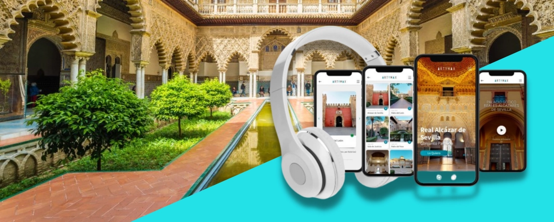 Informations sur l'audioguide du Real Alcázar de Séville