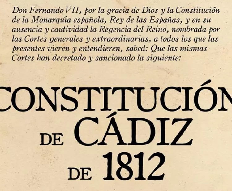 Visite des Cortes de Cadix 1812