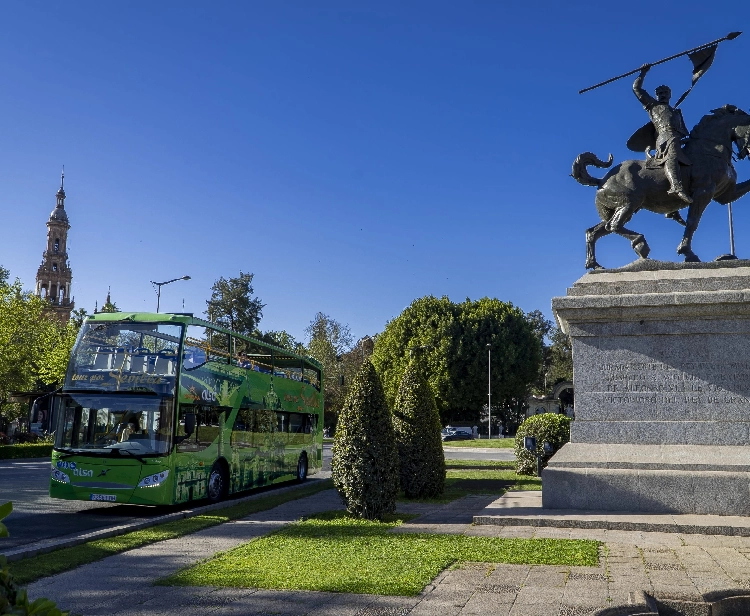 Bus touristique de Séville