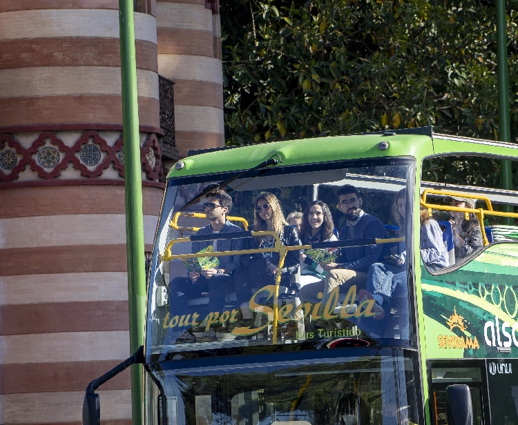 Bus touristique de Séville