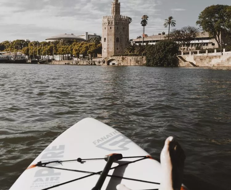 Paddle Surf dans le Guadalquivir