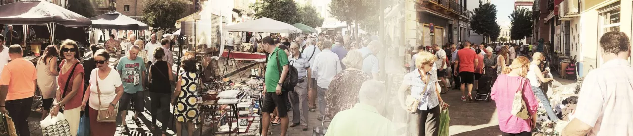 Antique market Thursday seville