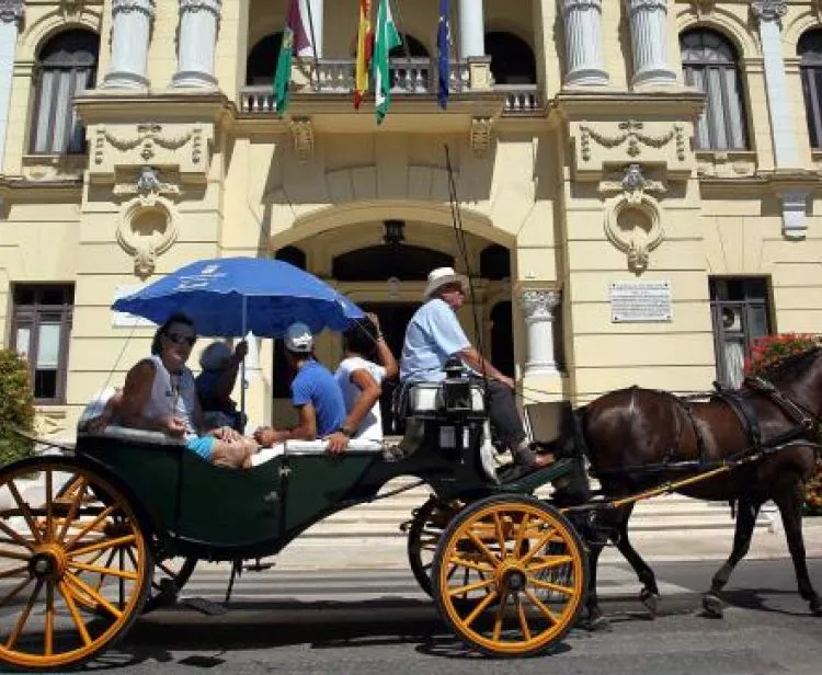 30-minute horse-drawn carriage ride