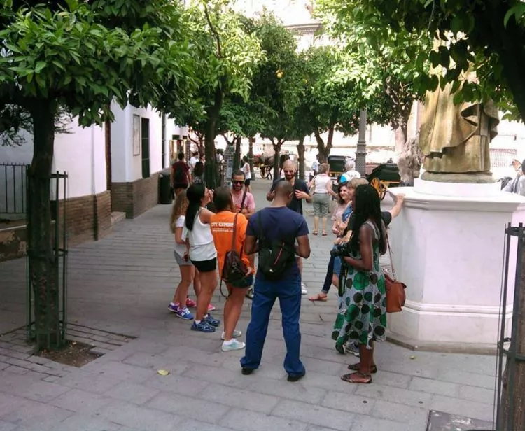 Jewish quarter and triana Seville