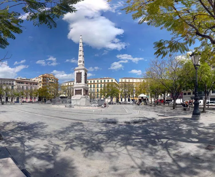 Malaga free tour monuments