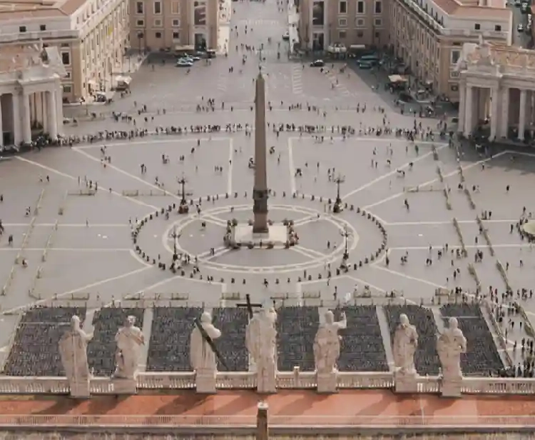 Papal Audience, St. Peter’s Dome and Basilica
