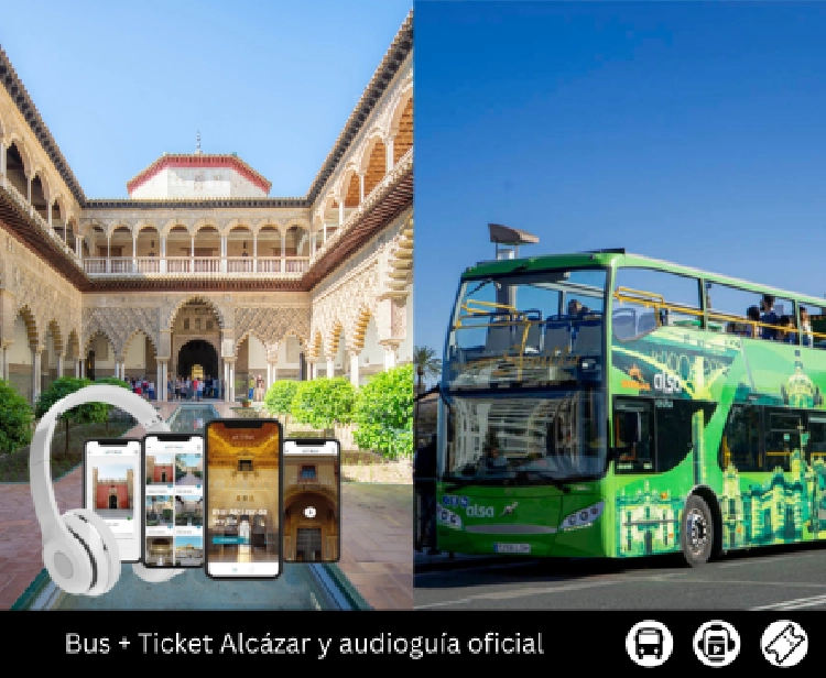 Autobus turistico di Siviglia