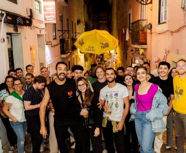 Il leggendario Pubcrawl di Lisbona