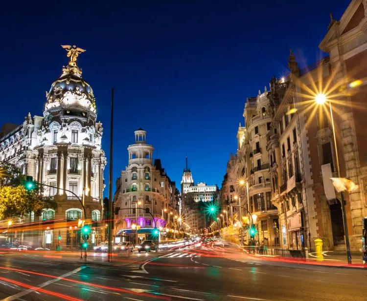 Madrid di notte