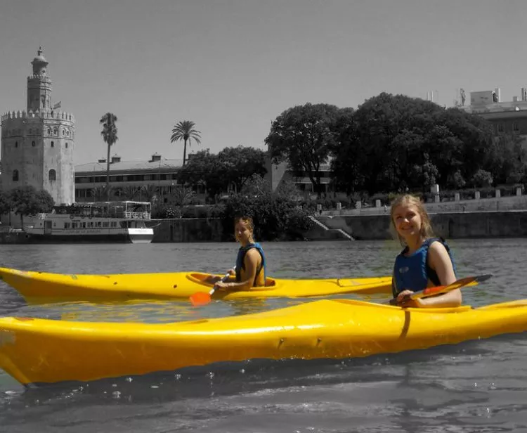 Kayak sul Guadalquivir