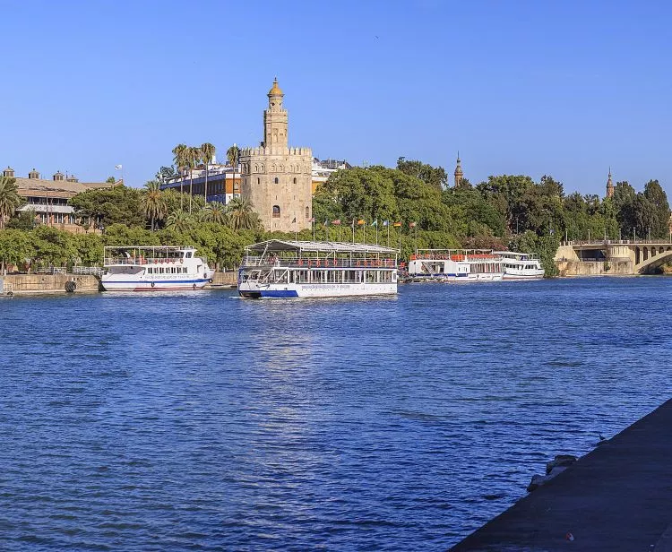 Giro in battello sul fiume Guadalquivir Siviglia